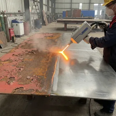 mobile laser cleaner